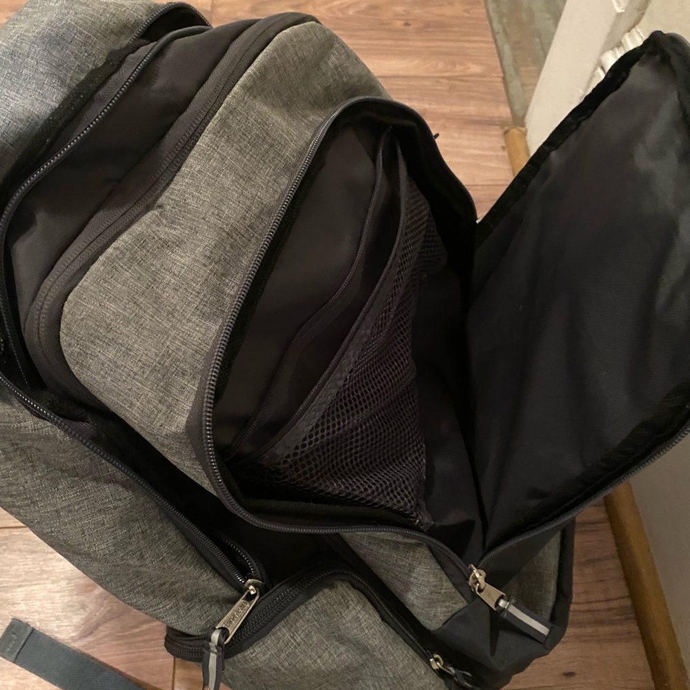 Gray Eastsport Button Up Backpack For Men - image 8